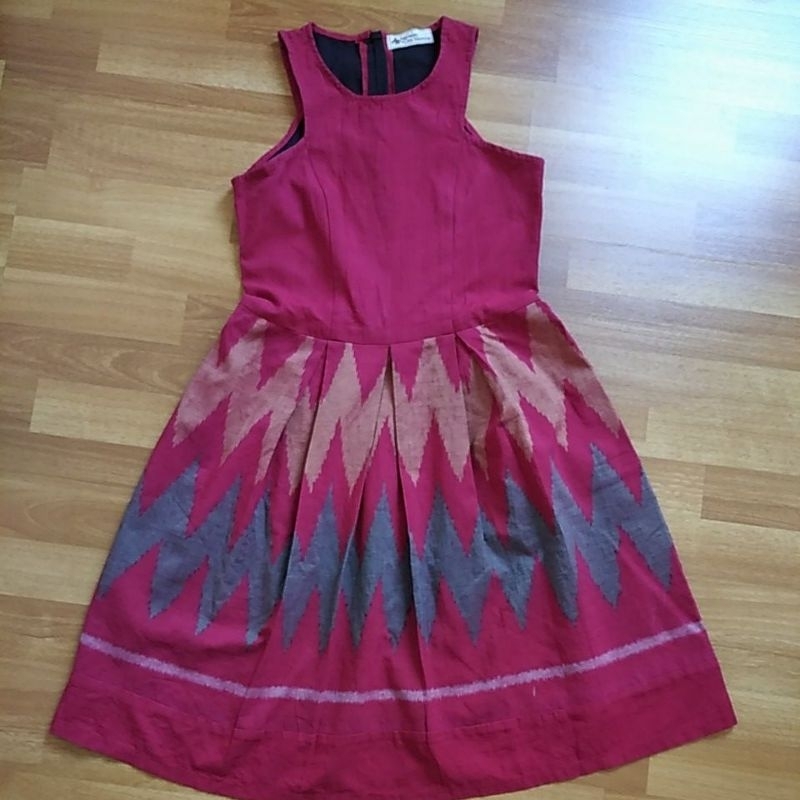 dress batik dea valencia preloved