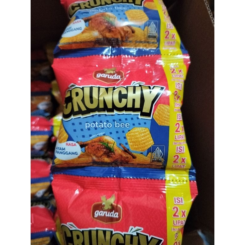 

Garuda Crunchy Potato Bee ( 1 Renceng isi 10 Pcs )