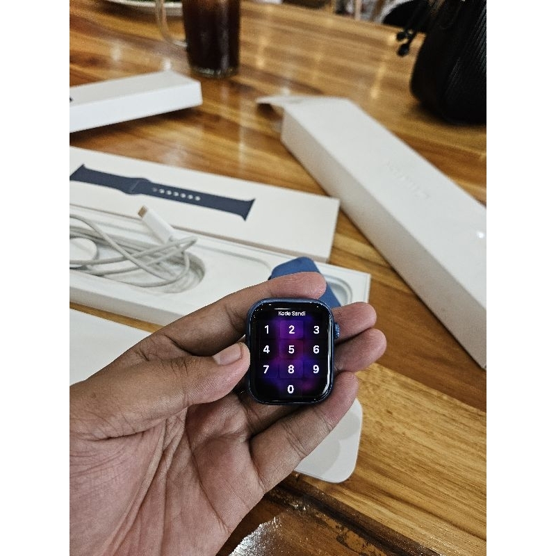 iWatch Series 7 45mm iBox normal mulus lengkap original