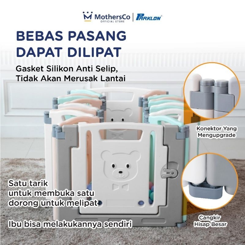 Preloved Pagar Parklon 12+2 Monochrome/Kisd Fence/Parklon