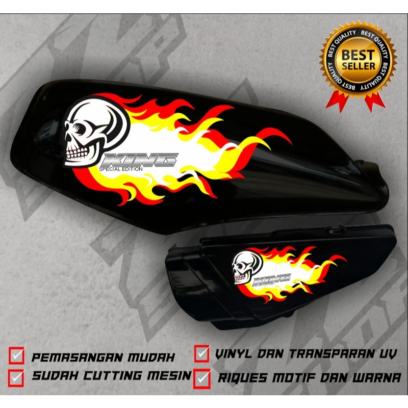 STRIPING variasi motor YAMAHA RX KING (BISA REQUEST)