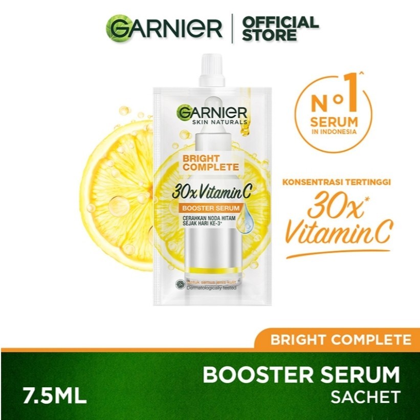 GARNIER Bright Complete Booster Serum, Night Serum, Repairing Serum