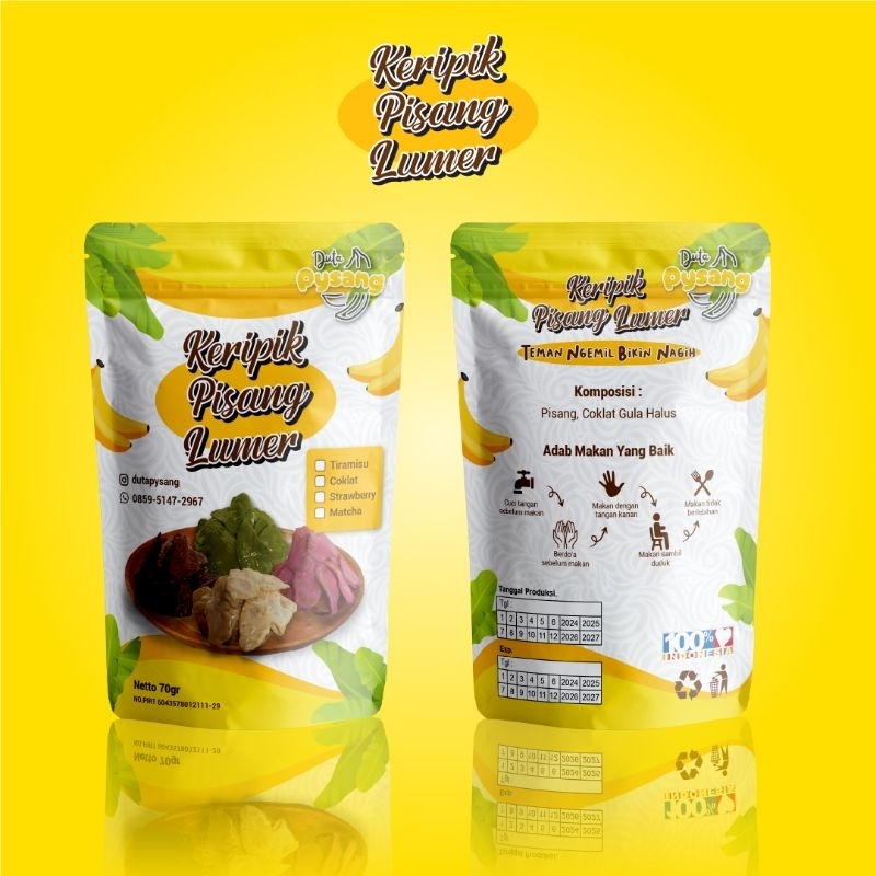 

KERIPIK PISANG LUMER - DUTAPYSANG