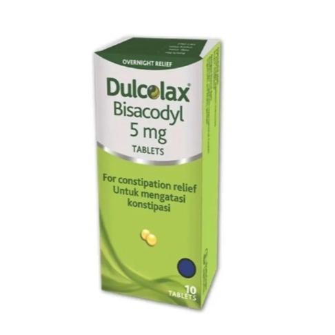 Dulcolax bisacodyl 5 mg 10 tablet