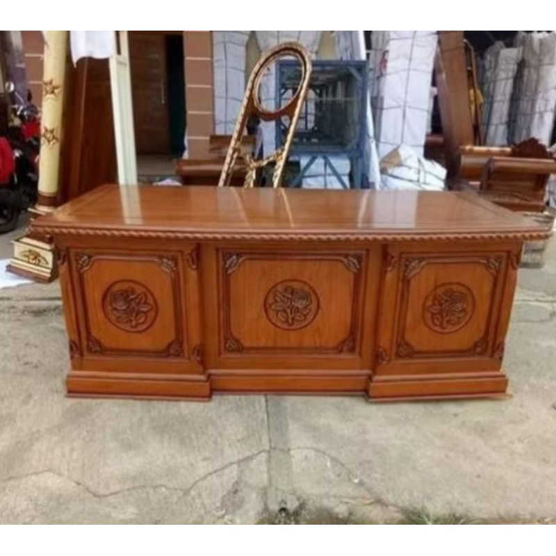 meja kantor minimalis / meja direktur minimalis / meja konsul