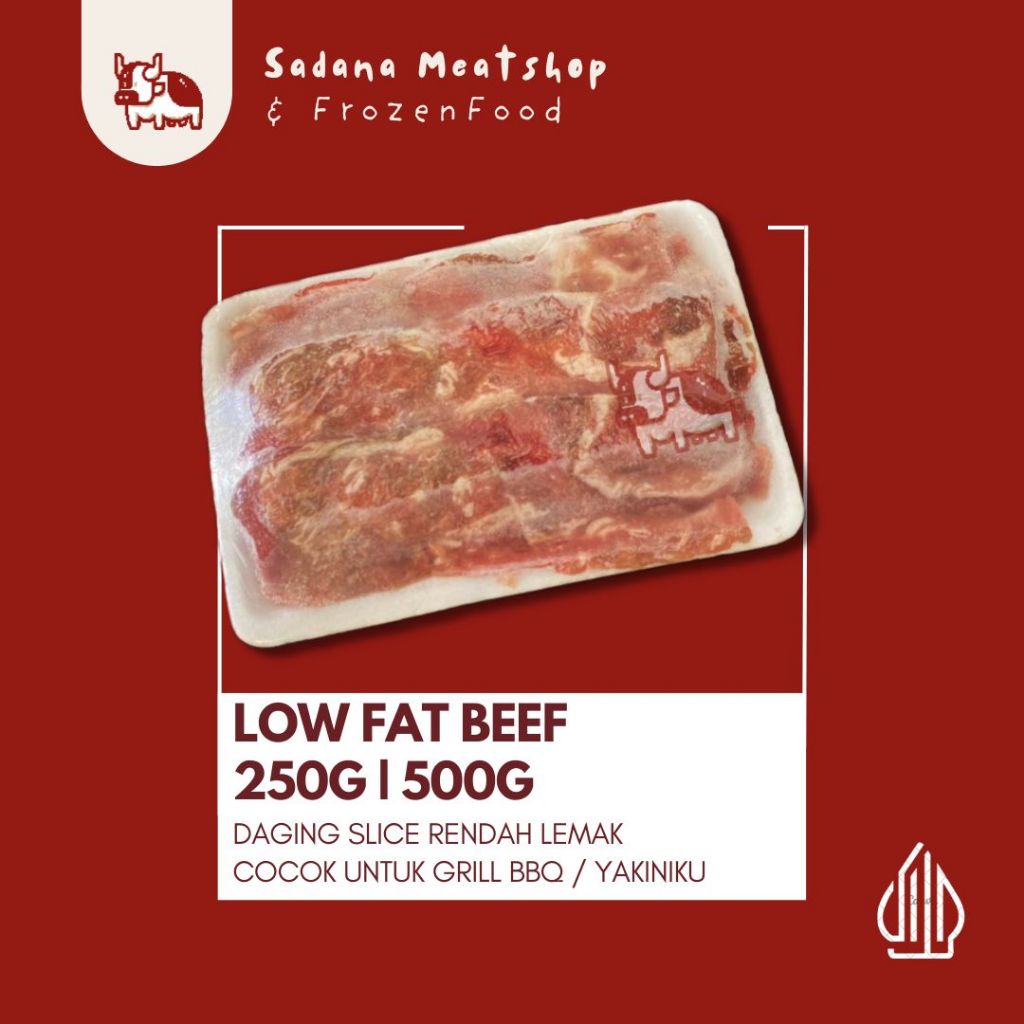 

Beef Low Fat | Daging | Daging Sapi Slice Rendah Lemak 250gr & 500gr