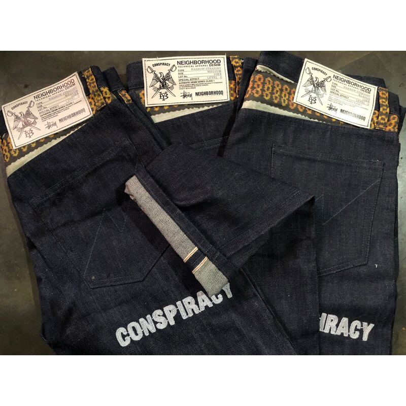 denim NEIGHBORHOOD X STUSSY BONEYARDS II ORIGINAL