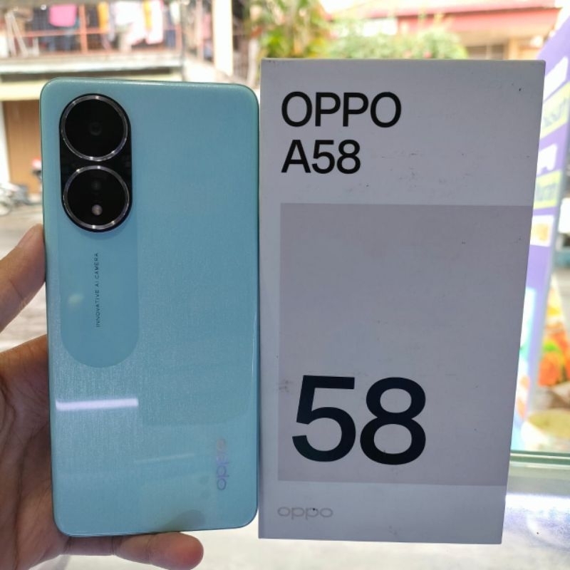 Oppo A58 ram 8/128 second