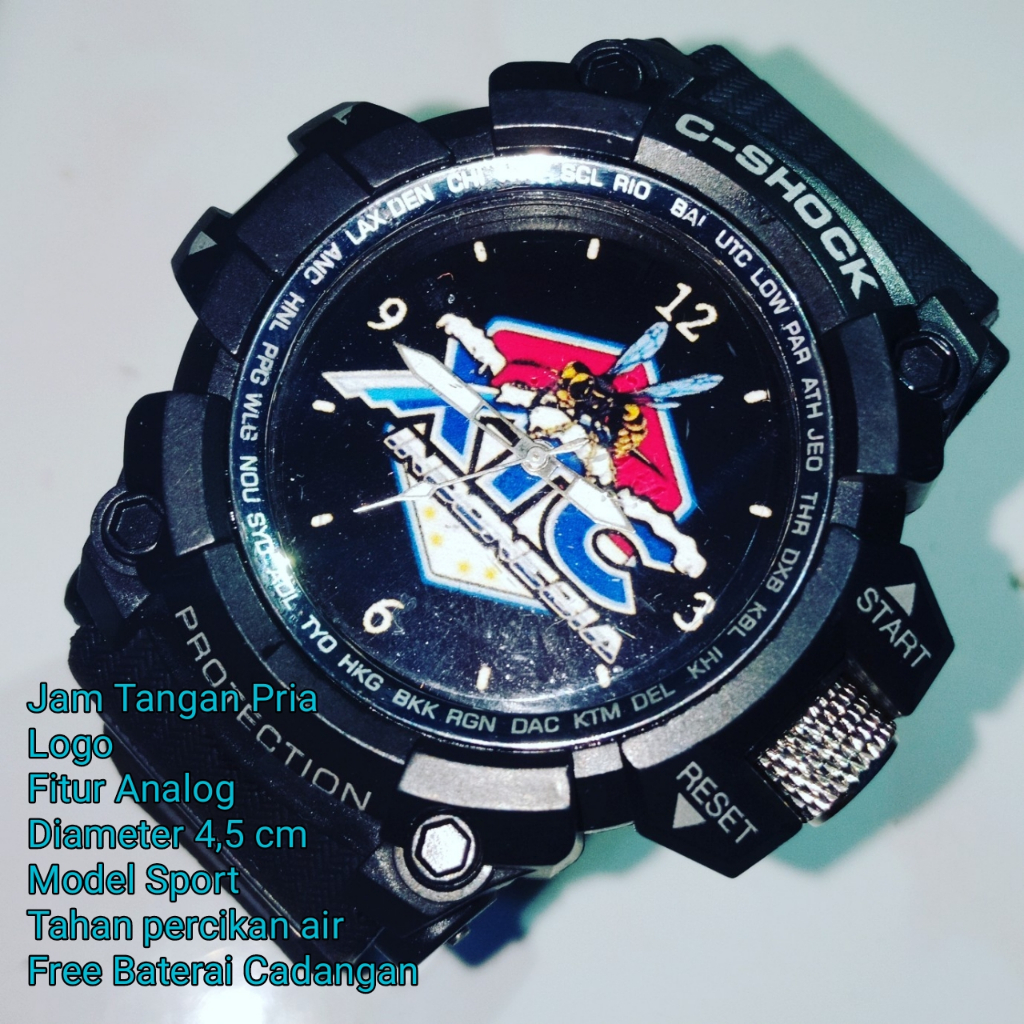 JAM TANGAN PRIA-TALI KARET