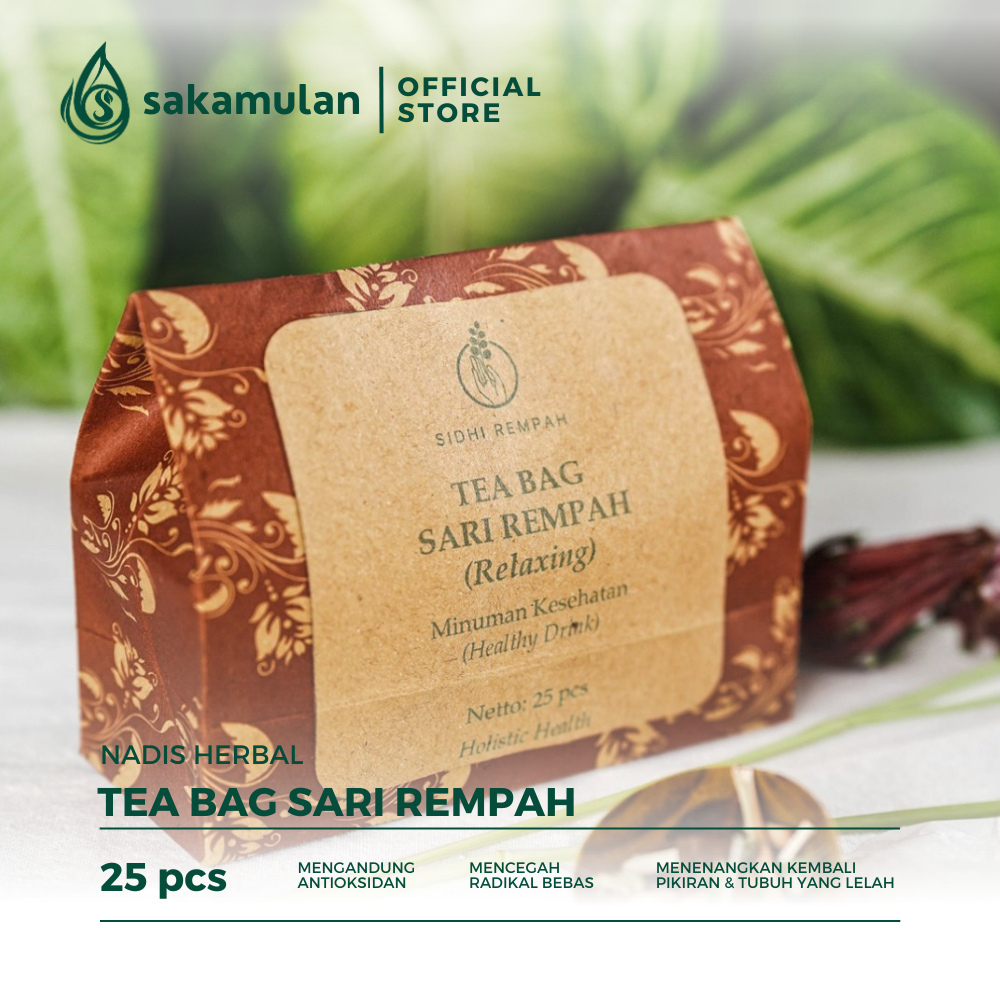 

Nadis Herbal Tea Bag Sari Rempah (Relaxing) 25 pcs