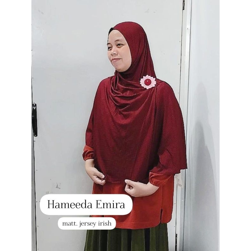 HIJAB INSTAN NON PAD - HAMEEDA EMIRA - XL