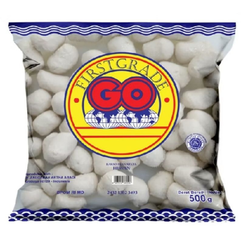 

GO BAKSO IKAN KECIL/HIWAN ISI 40PCS 500GR