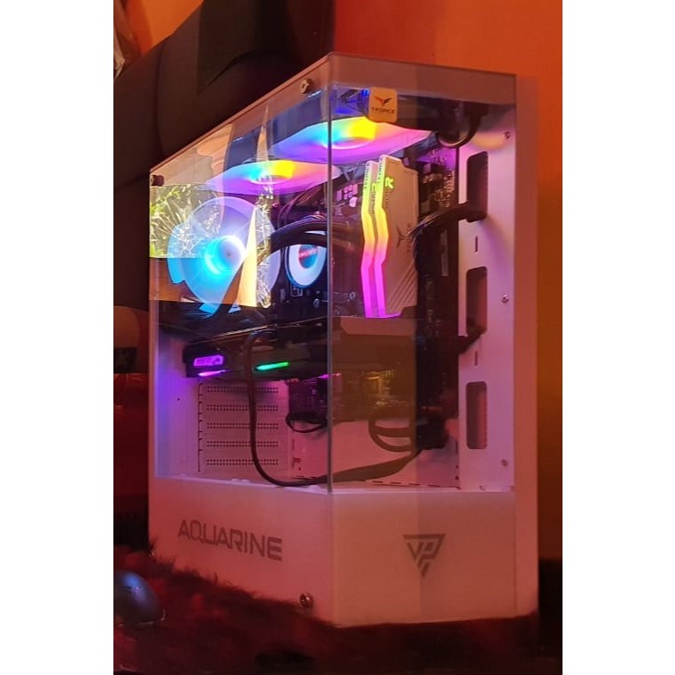 PC GAMING AMD RYZEN 5 2600X RAM 16GB 3600, VGA MSI GTX 1660 6GB, SSD NVME 256gb