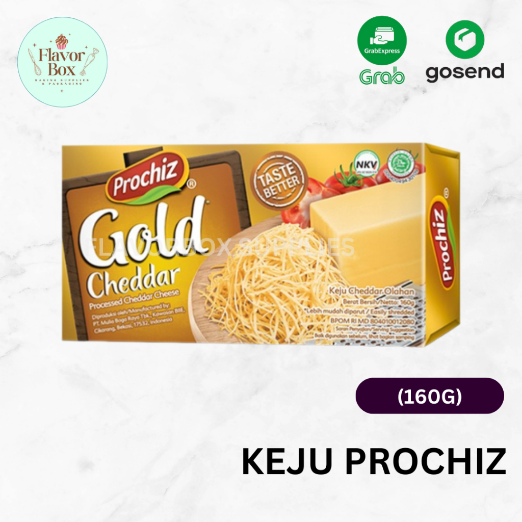 

PROCHIZ GOLD CHEDDAR 160 GRAM