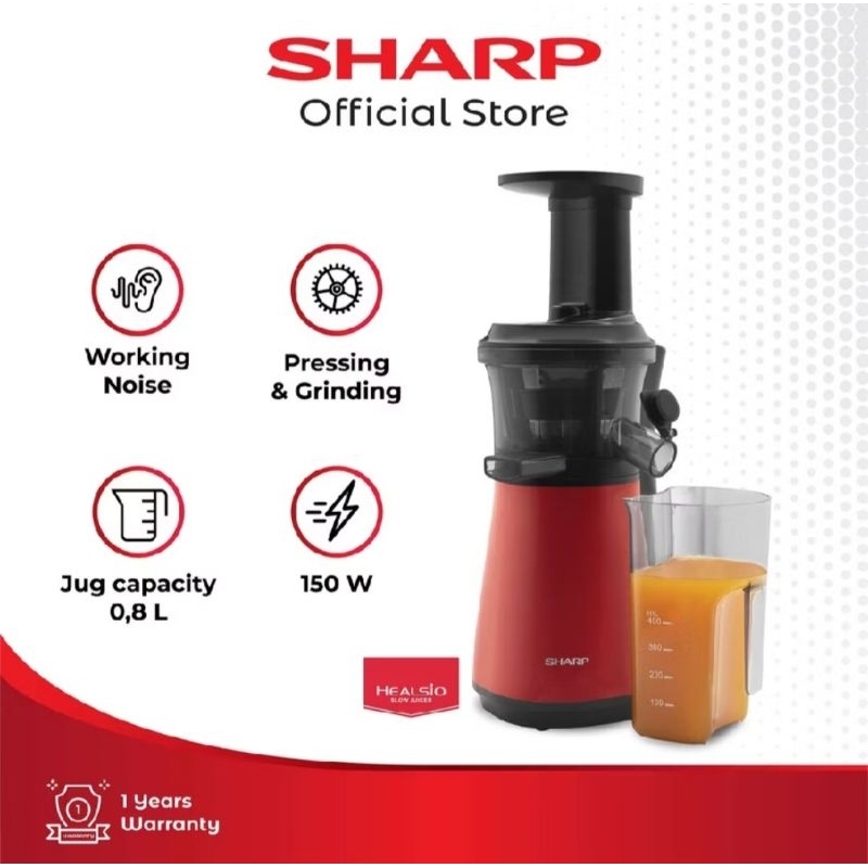 PRELOVED SLOW JUICER SHARP / JUICER SHARP
