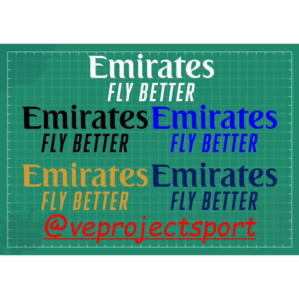 sponsor jersey real madrid arsenal ac milan emirates fly better