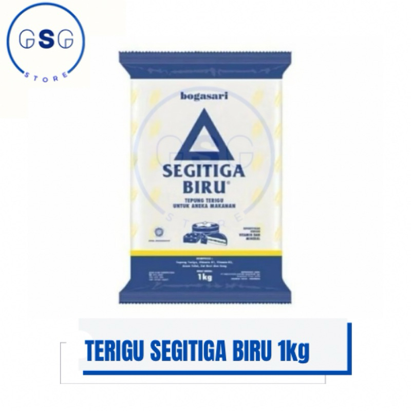 

Tepung Terigu Segitiga Biru / Tepung Serbaguna 1kg