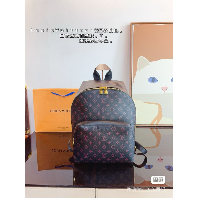 Louis Vuitton Tas Ransel Hitam wanita