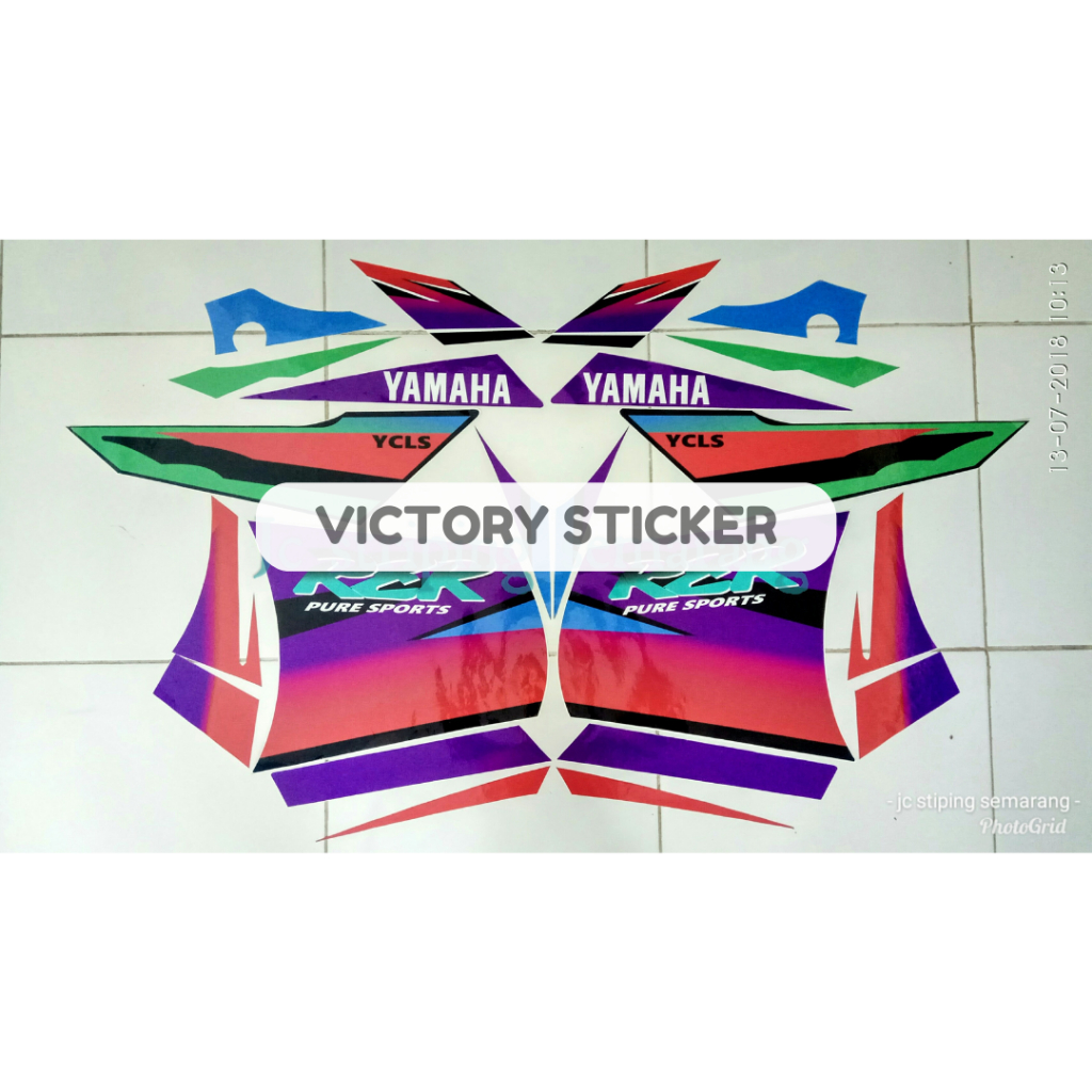 STRIPING YAMAHA RZR 135 TH 1995