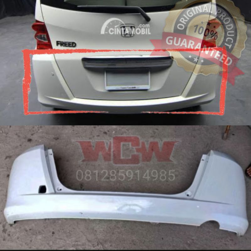bumper bemper belakang Honda Freed   original