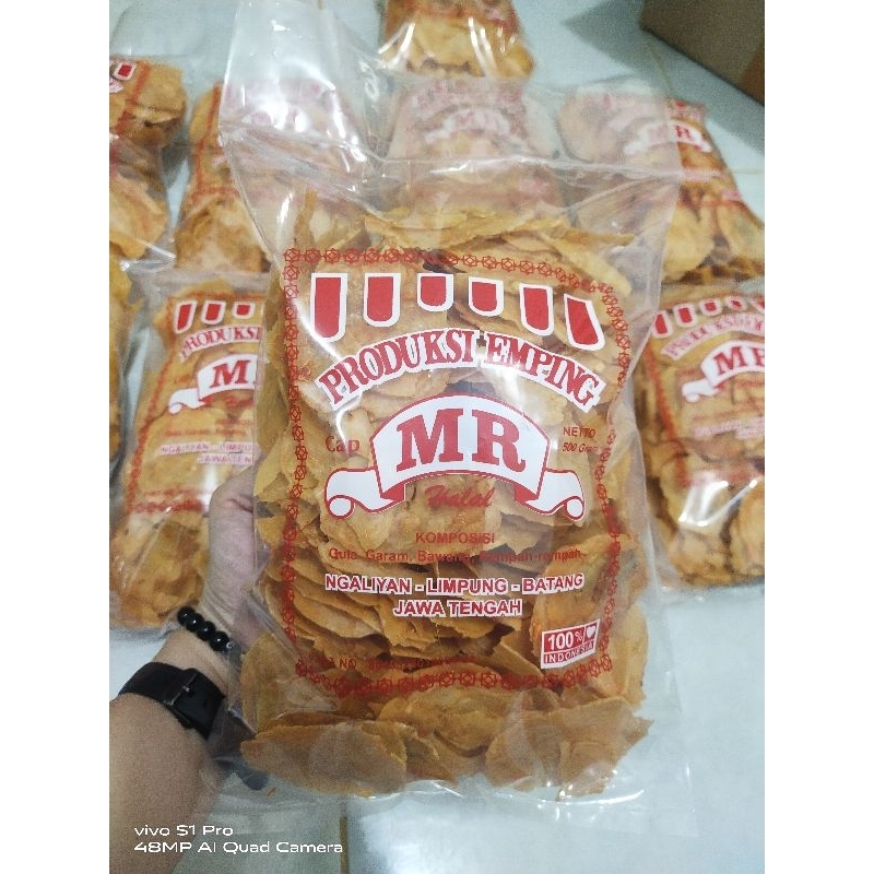 

Emping pedas manis LB
