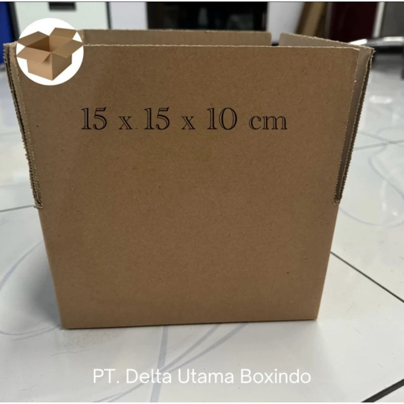 

Kardus Polos - Box Polos - 15 x 15 x 10 cm