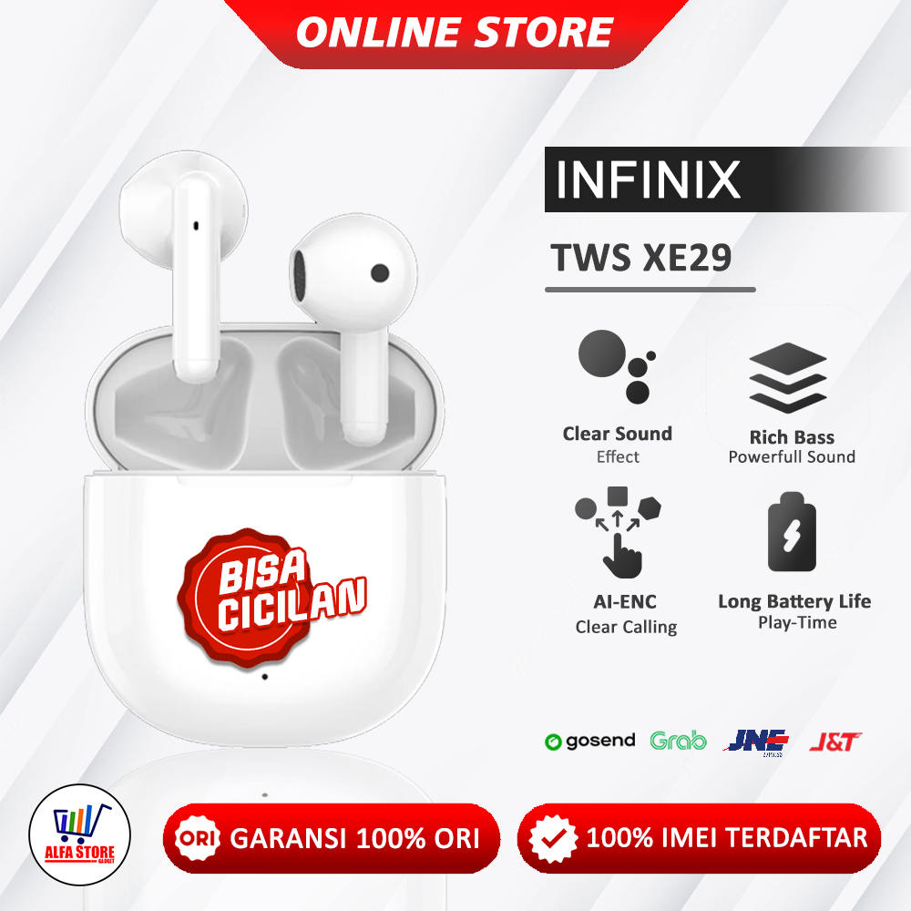 Infinix TWS XE29 Headset Bluetooth Original