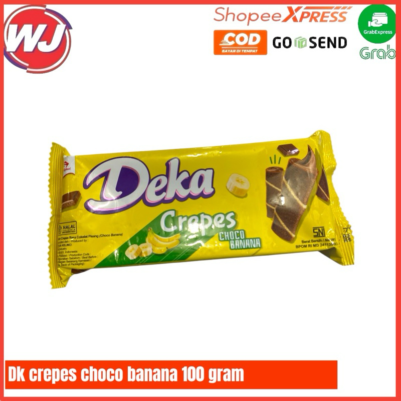 

DEKA CREPES CHOCO BANANA 100 GRAM