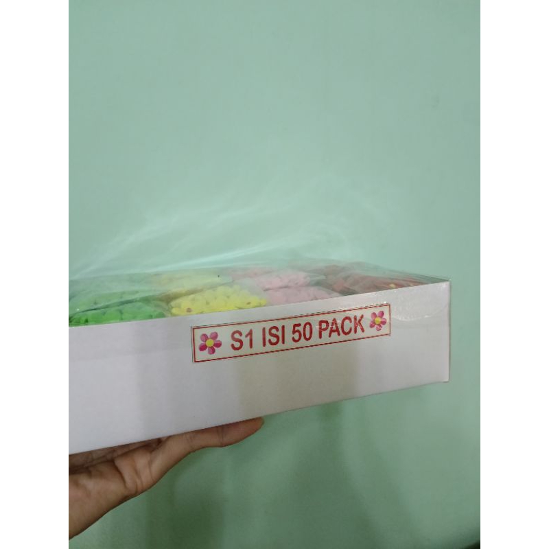 

S1 hiasan kue tart/ gumpaste isi 50 pack