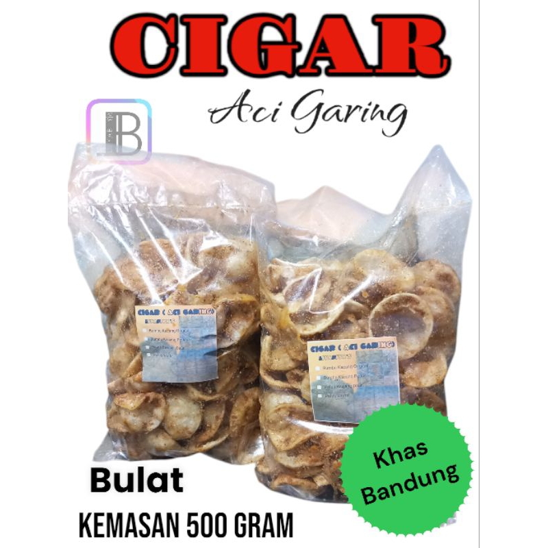

CIGAR - aci garing - keripik cireng - varian kemasan