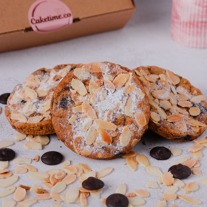 

Almond Choco Cookies - Premium Soft Cookie - Caketime.co