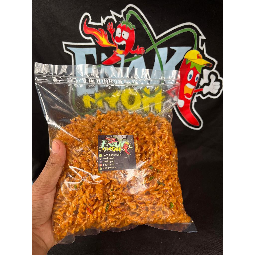 

MAKARONI URIL - MAKARONI SPlRAL DAUN JERUK Macaroni Pedas Snack Food Cemilan Makanan Keripik