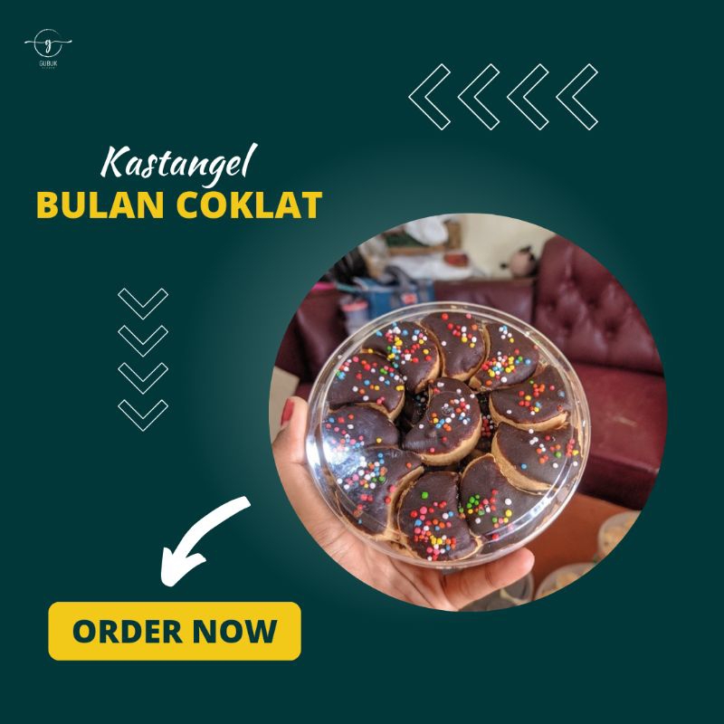 

Kastangel Kue Kering Bulan Coklat