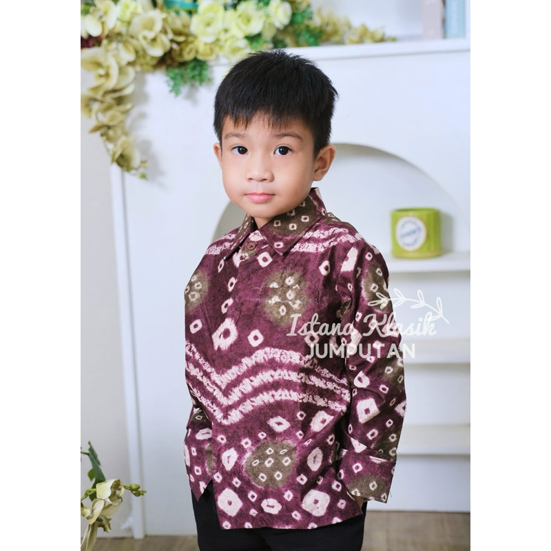 KEMEJA ANAK JUMPUTAN SIZE ANAK MADE BY REQUEST KEMEJA BATIK ANAK KEMEJA JUMPUTAN ANAK SARIMBIT JUMPU