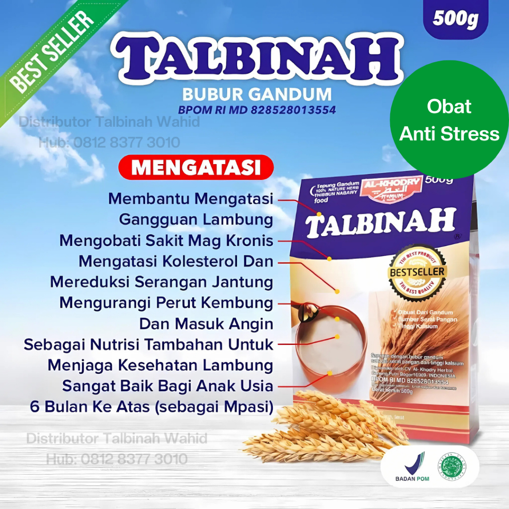 

Bubur Anti Stress Talbinah