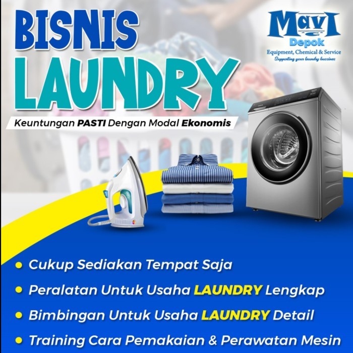 Paket Usaha Laundry Kiloan Murah