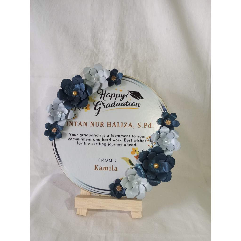 Papan Mini Ucapan Papan Bunga Karangan Bunga Kertas Souvenir Papan Ucapan