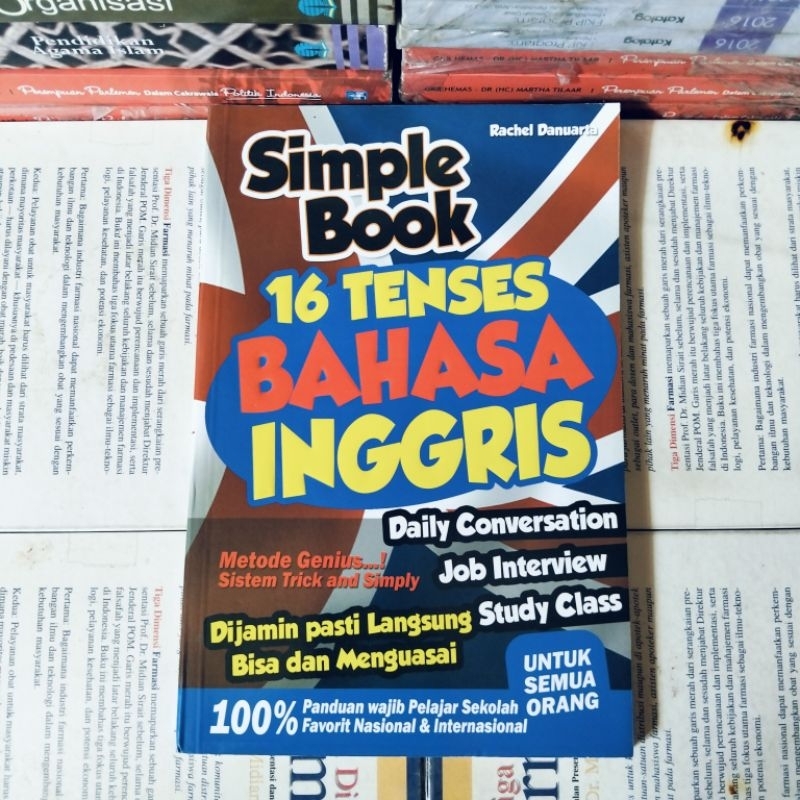 SIMPLE BOOK 16 TENSES BAHASA INGGRIS