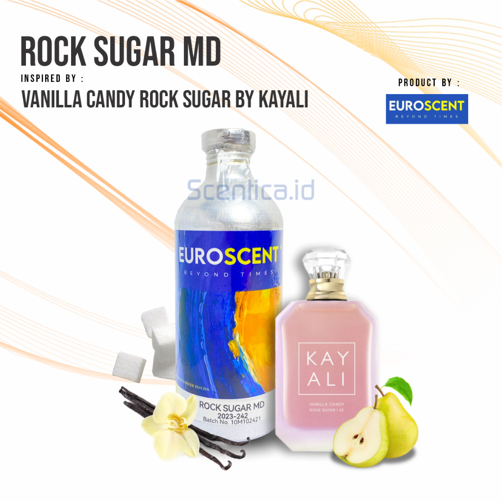 ROCK SUGAR MD BIBIT PARFUM BY EURO SCENT KEMASAN SEGEL