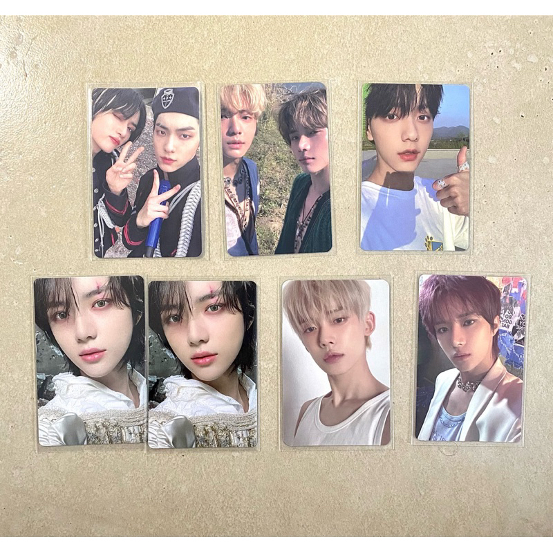 photocard TXT yeonjun soobin beomgyu