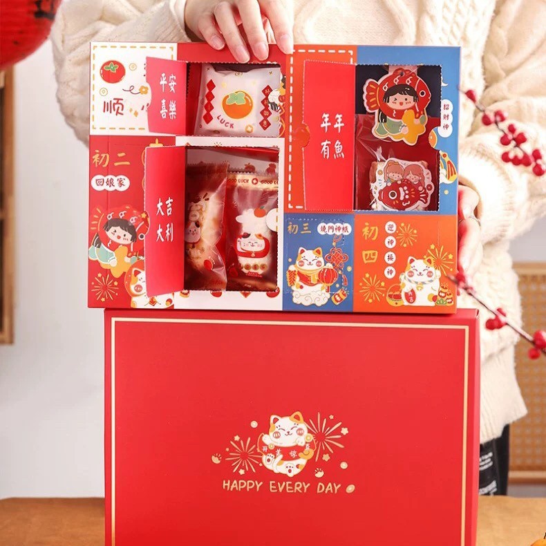 

Kotak Sincia K7849 Box Imlek Dus Kue Nastar Cookies | K78