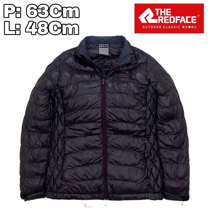J47 Jaket Bulang Ultralight Outdoor The Redface Hitam Bulu Angsa Musim Dingin Hiking Pendaki Gunung 