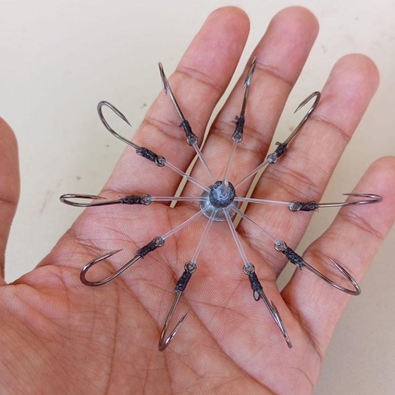 pancing garong 10 mata kail anti karat