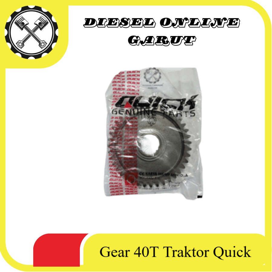 Gear 40T Traktor Quick Gigi 40T Traktor Quick Boxer/Zeva