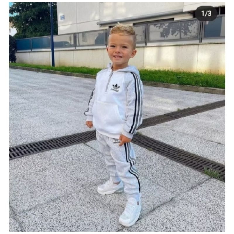 stelan hoodie anak adidas