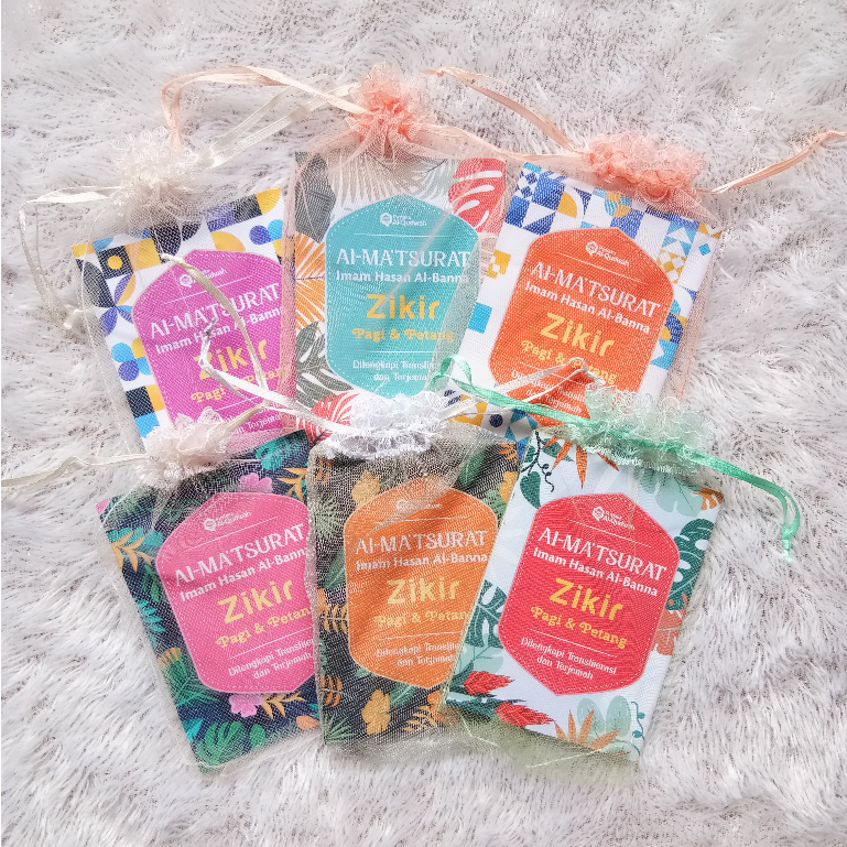 Al Matsurat Al Banna Dzikir Pagi dan Petang Colorful isi Berwarna Praktis Kecil