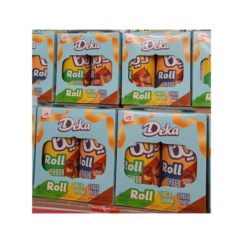 

DEKA WAFER ROLL TIN ISI (2 TOPLES @87GR) ISI 3 BOX