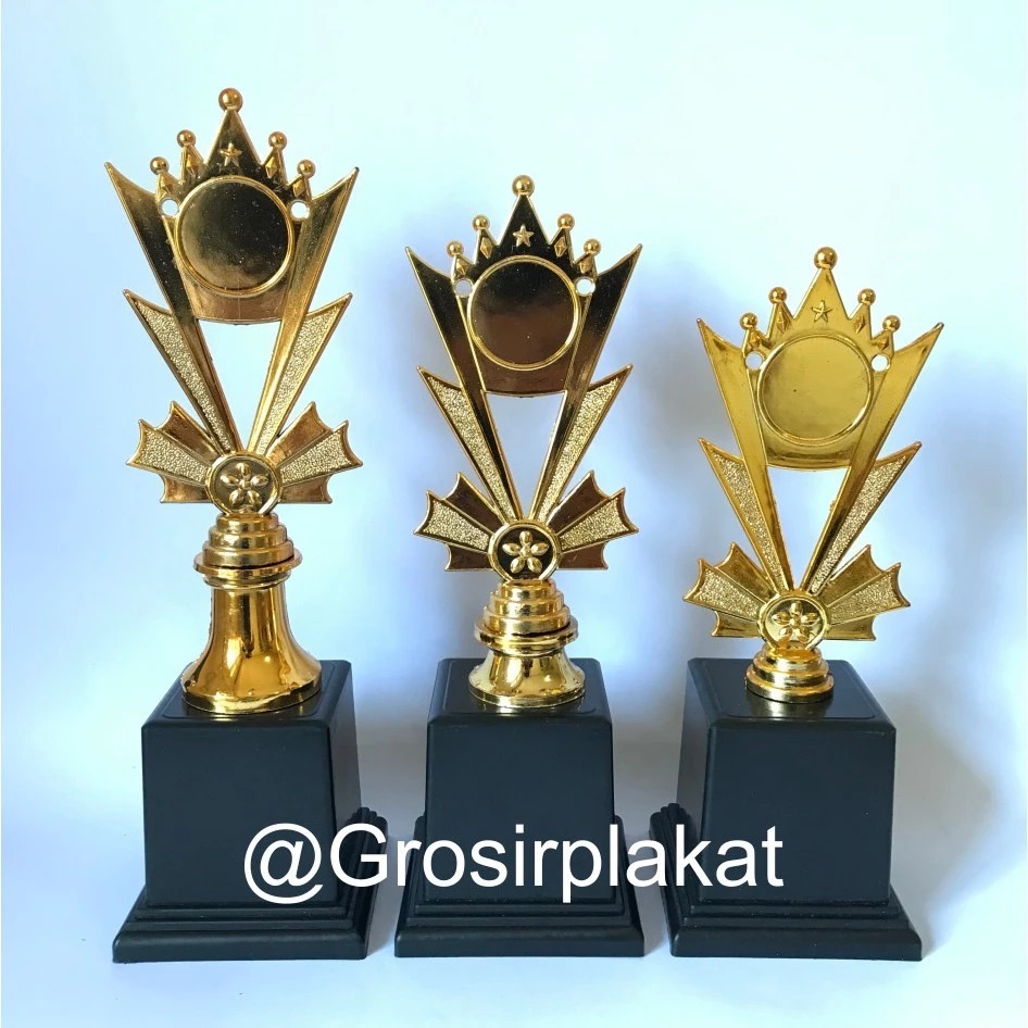 Piala 1 Set Piala penghargaan murah (1 set)