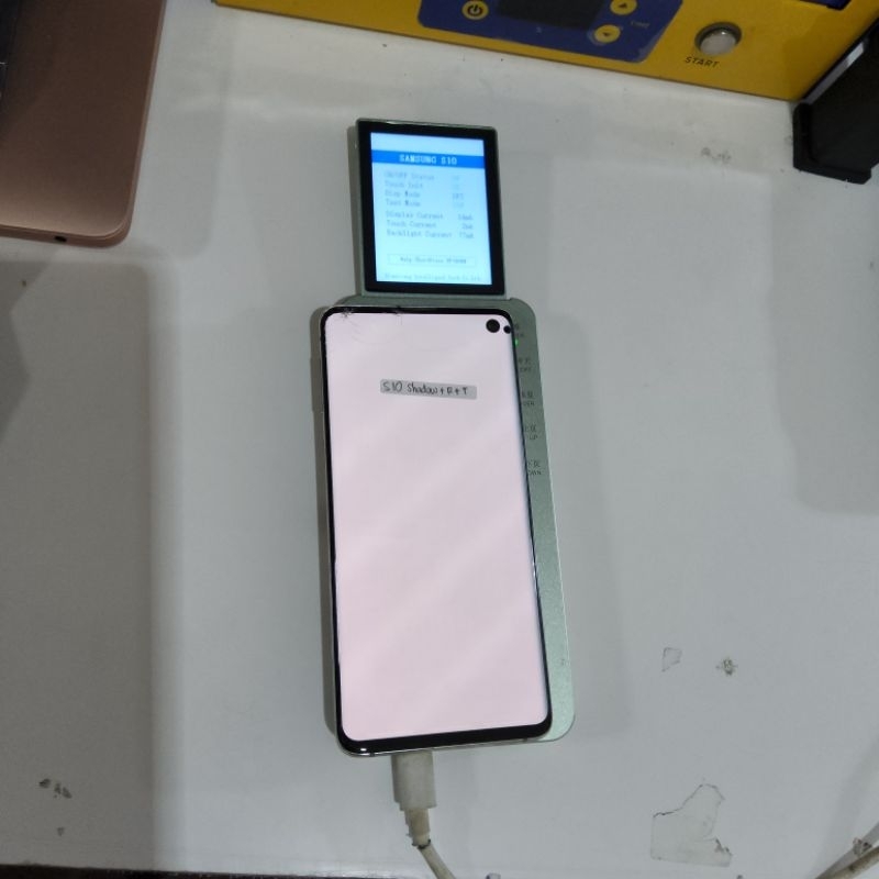 LCD SAMSUNG GALAXY S10 BIASA ORIGINAL COPOTAN SAMSUNG PLUS FRAME