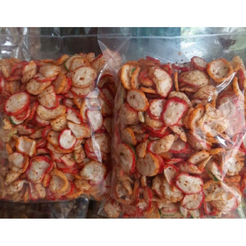 

kerupuk bawang seblak daun jeruk